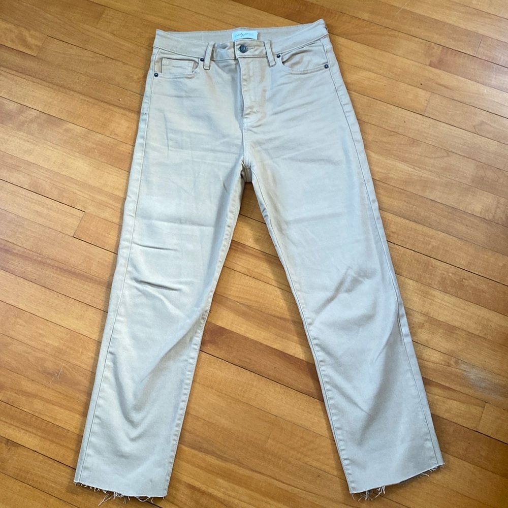 CJLA Carly Jean Los Angeles Chrissy Jean in khaki, size 5